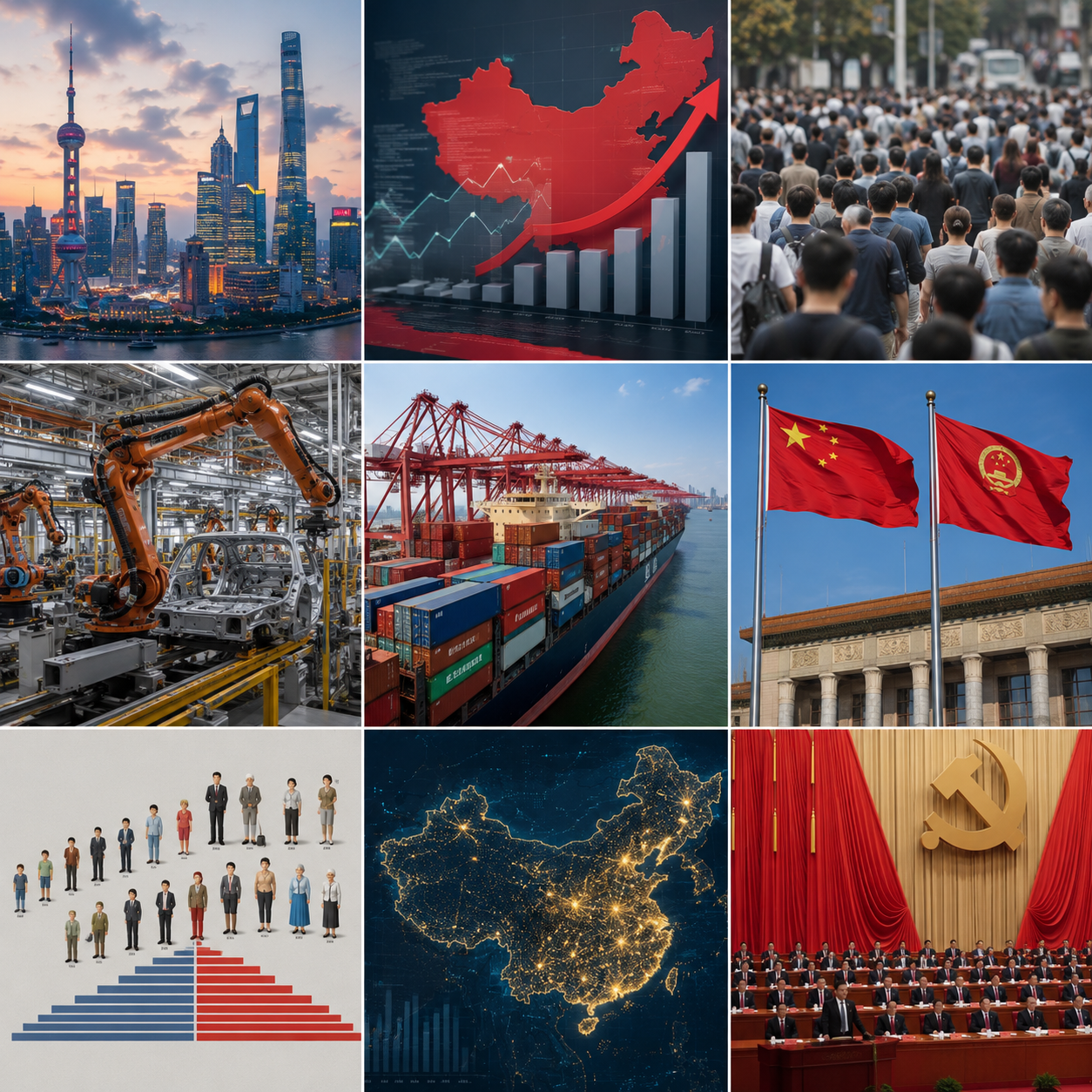 China’s economy industry and politics
